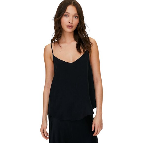Aritzia Under Wilfred Nostalgia Silk Camisole Tank Top Size Small Sleep - Picture 7 of 8
